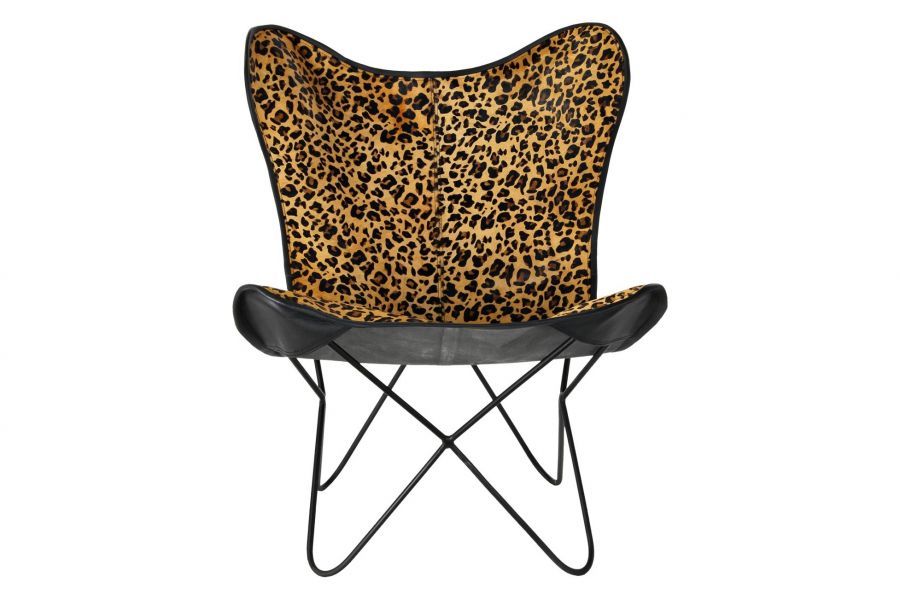 Fotel Butterfly Panther leopard  - Item International