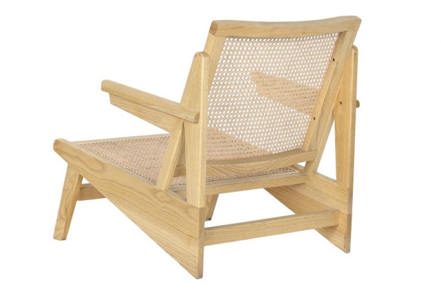 Fotel designerski Cane z rattanem - Item International