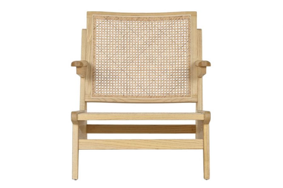 Fotel designerski Cane z rattanem - Item International