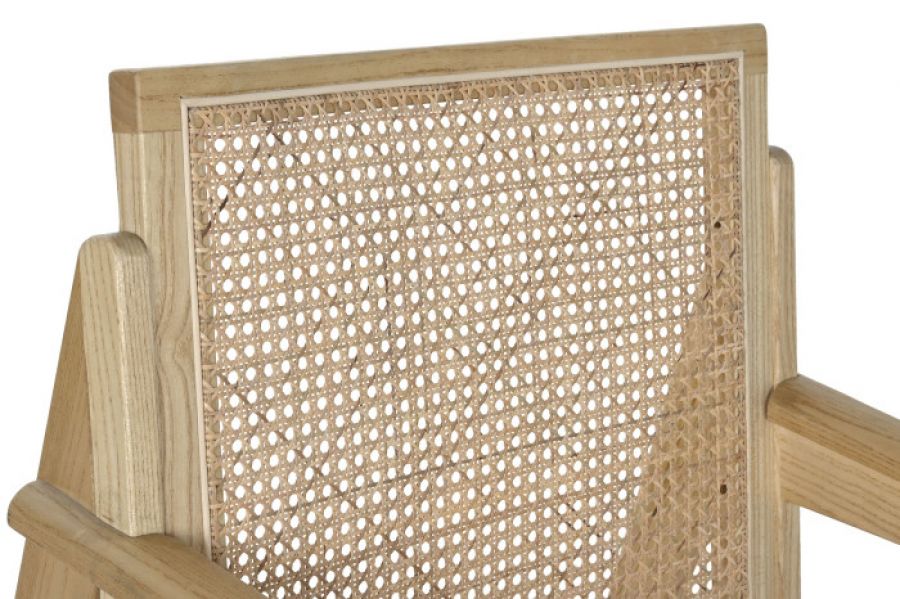 Fotel designerski Cane z rattanem - Item International