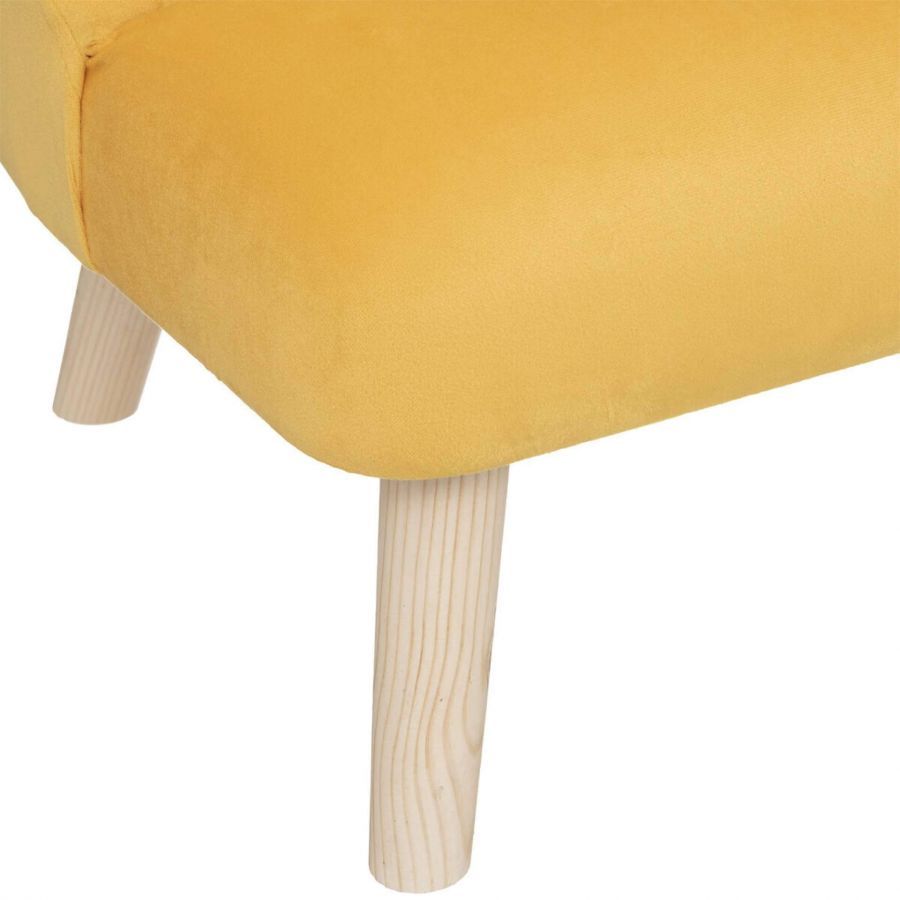 Fotel dla dzieci żółty - Atmosphera