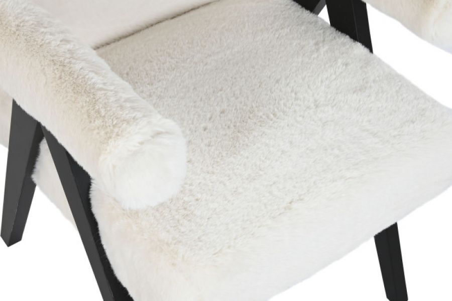 Fotel Fur biały - Item International