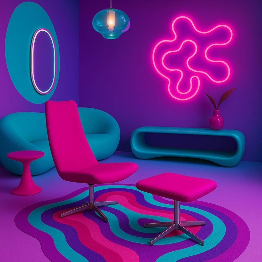 Fotel Goldfinger różowy  - Kare Design