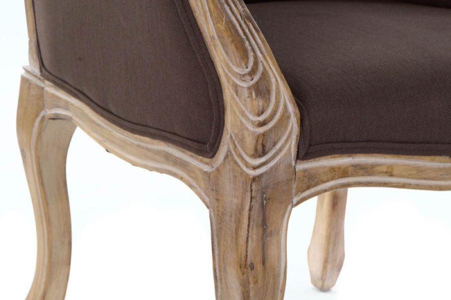 Fotel Krzesło Chesterfield Luxe brązowy - Item International
