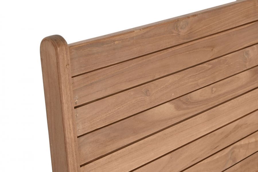 Fotel Icon z drewna tekowego ławka