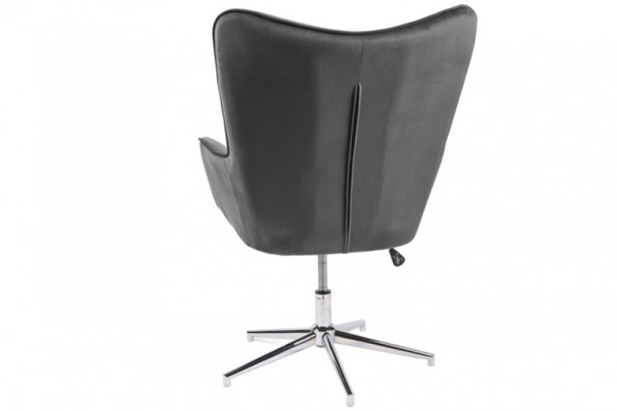 Fotel Lounger regulowany szary - Invicta Interior