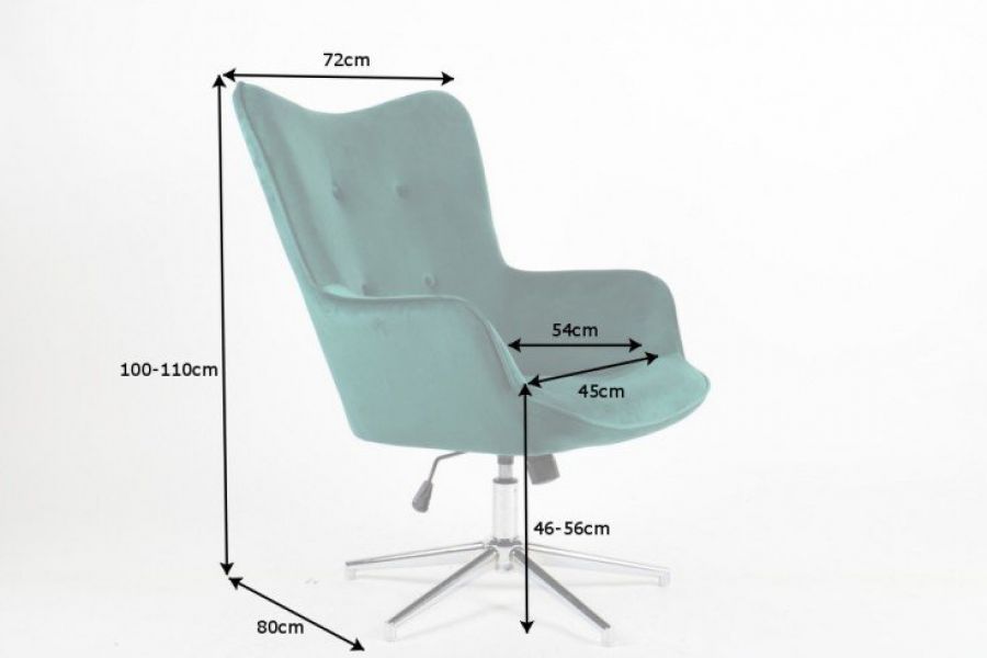 Fotel Lounger regulowany zielony