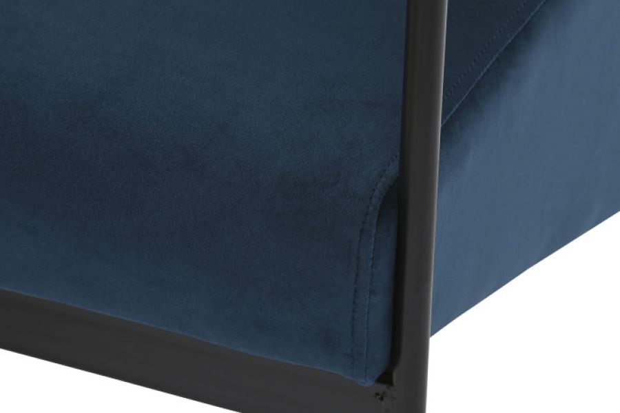 Fotel Metrik velvet blue  - Item International
