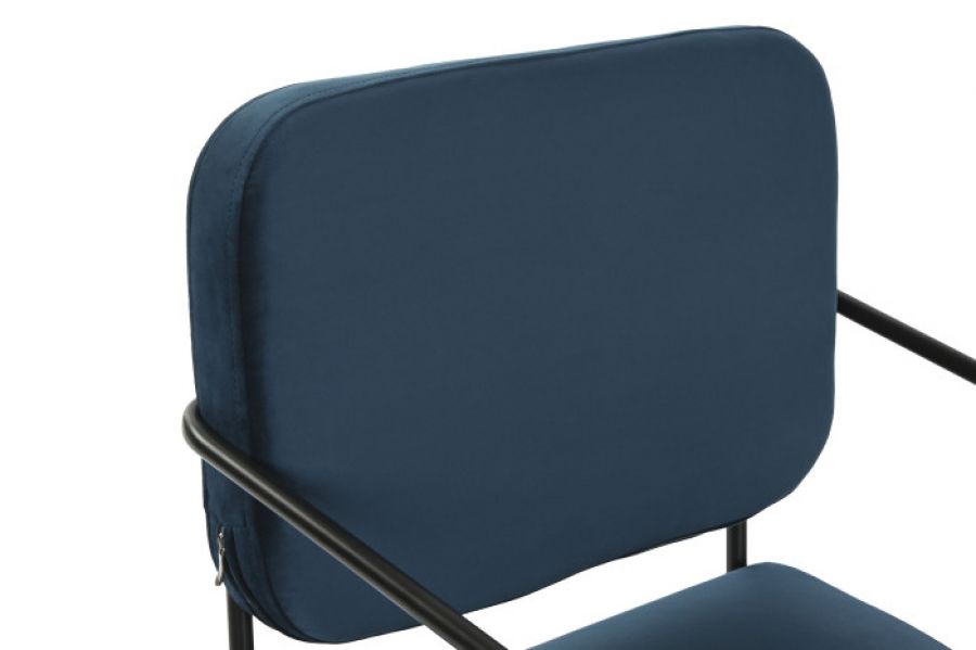 Fotel Metrik velvet blue  - Item International