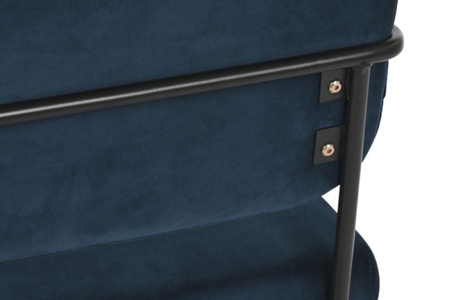 Fotel Metrik velvet blue  - Item International