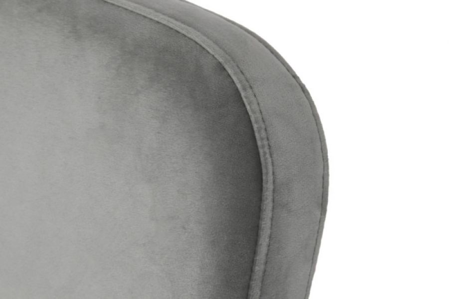 Fotel Metrik velvet szary  - Item International