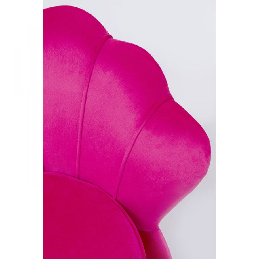 Fotel Muszla Arm Chair Water Lily pink - Kare Design