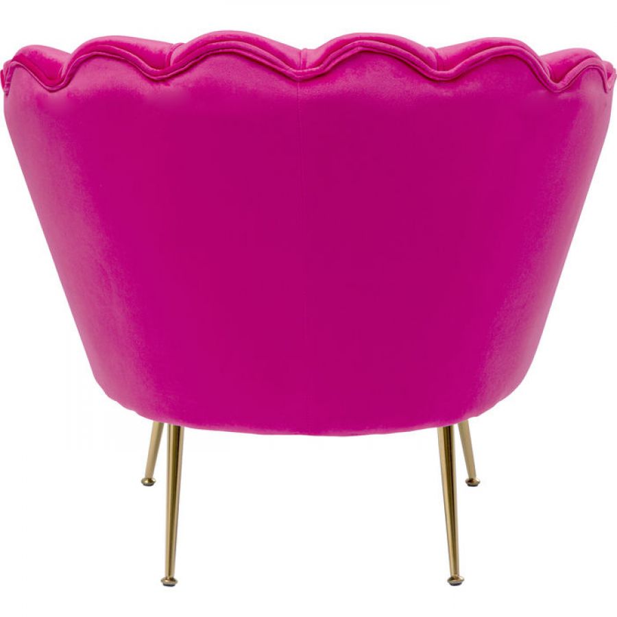 Fotel Muszla Arm Chair Water Lily pink - Kare Design