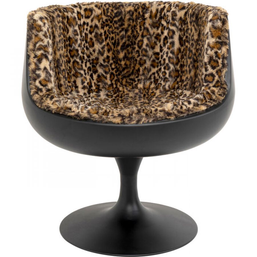 Fotel obrotowy Club Leopard  - Kare Design