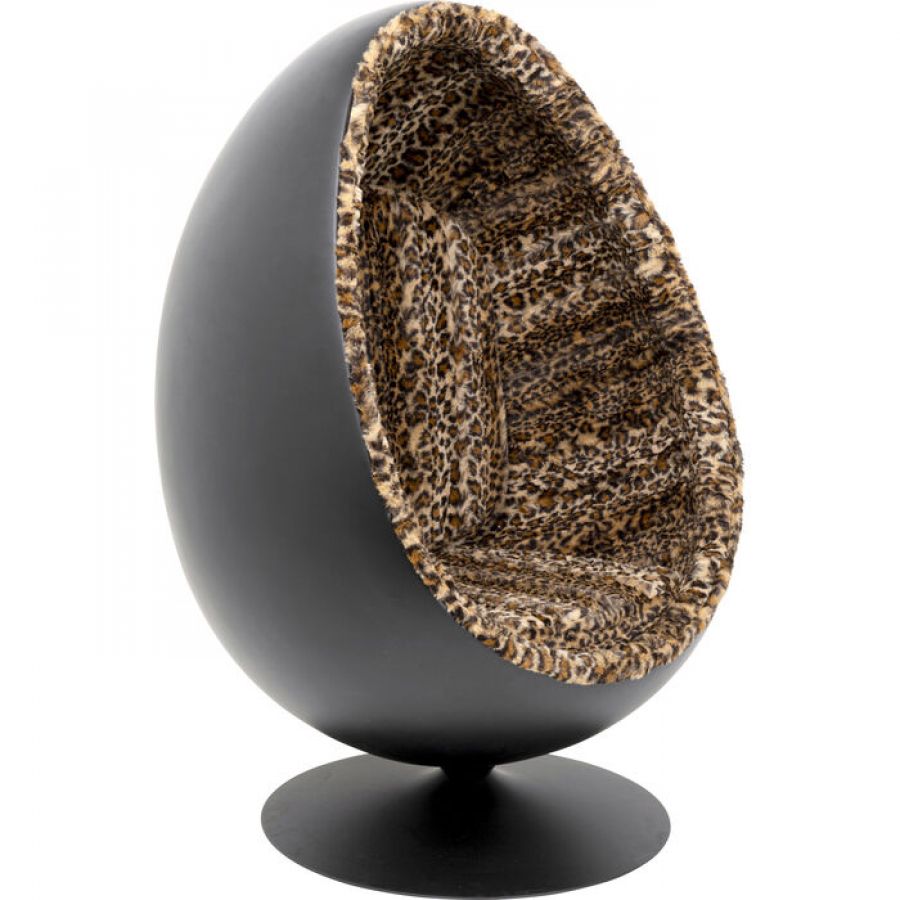 Fotel obrotowy Eye Ball Leopard - Kare Design