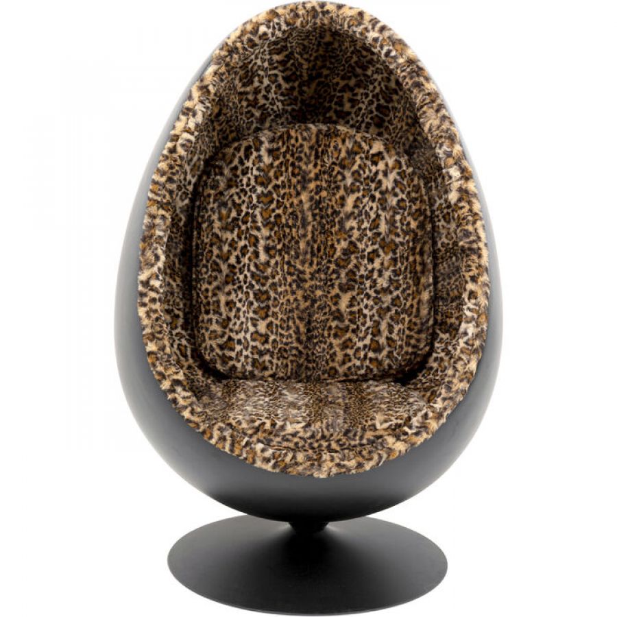 Fotel obrotowy Eye Ball Leopard - Kare Design