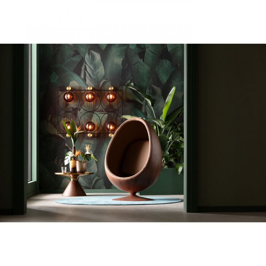 Fotel obrotowy Eye Ball Walnut  - Kare Design