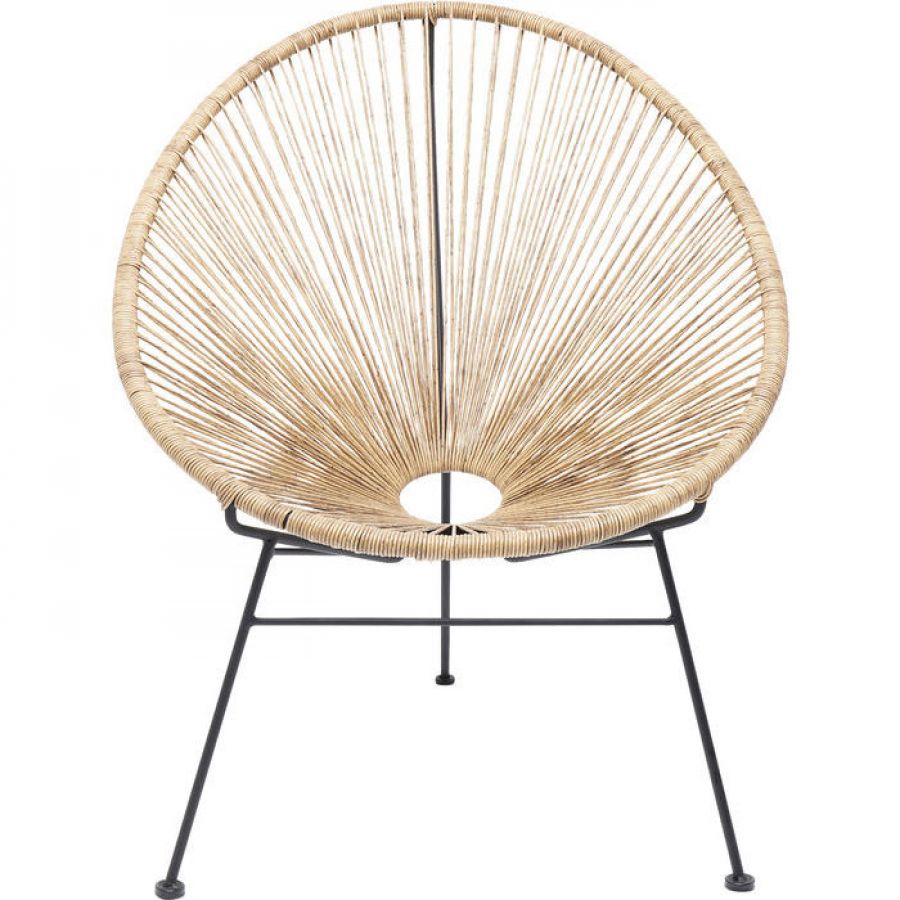 Fotel ogrodowy Arm Chair Spaghetti natur - Kare Design