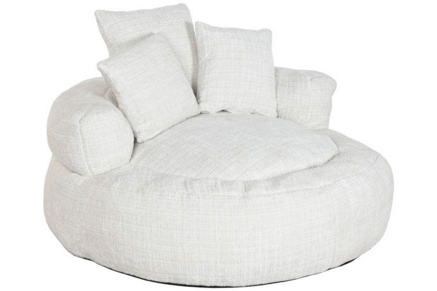 Fotel okrągły Halo Chair biały - Item International