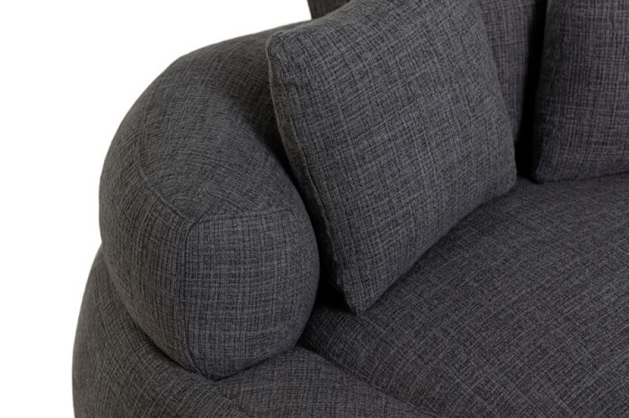Fotel okrągły Halo Chair czarny - Item International