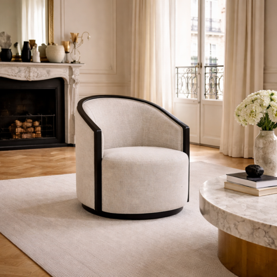  Fotel Paris Boutique obrotowy