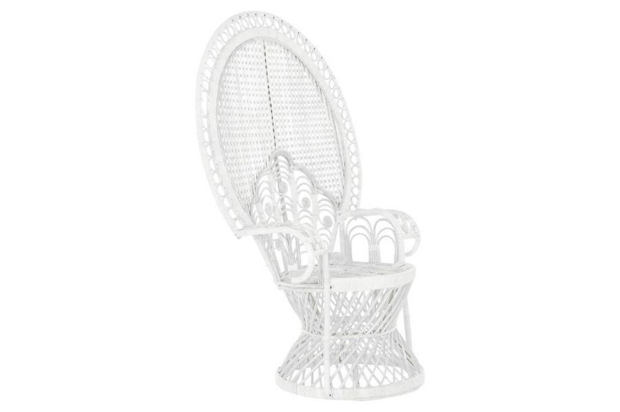 Fotel Paw boho biały - Item International
