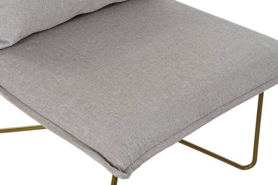 Fotel Pillow z poduszką beżowy