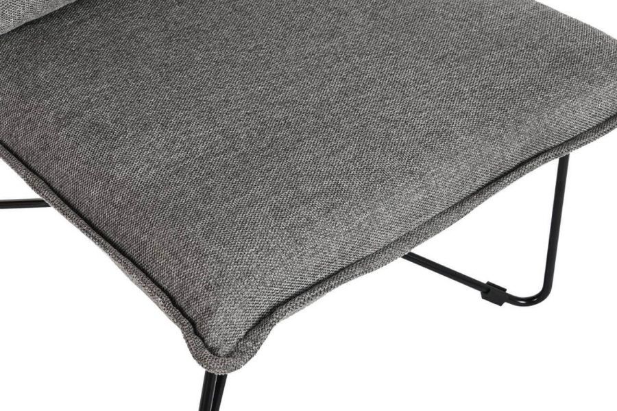 Fotel Pillow z poduszką szary  - Item International