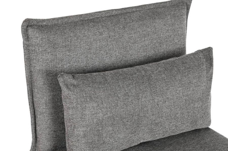 Fotel Pillow z poduszką szary 