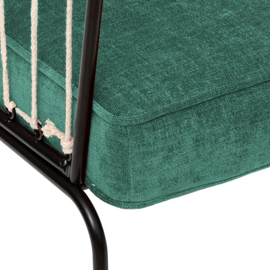 Fotel Retro wire zielony