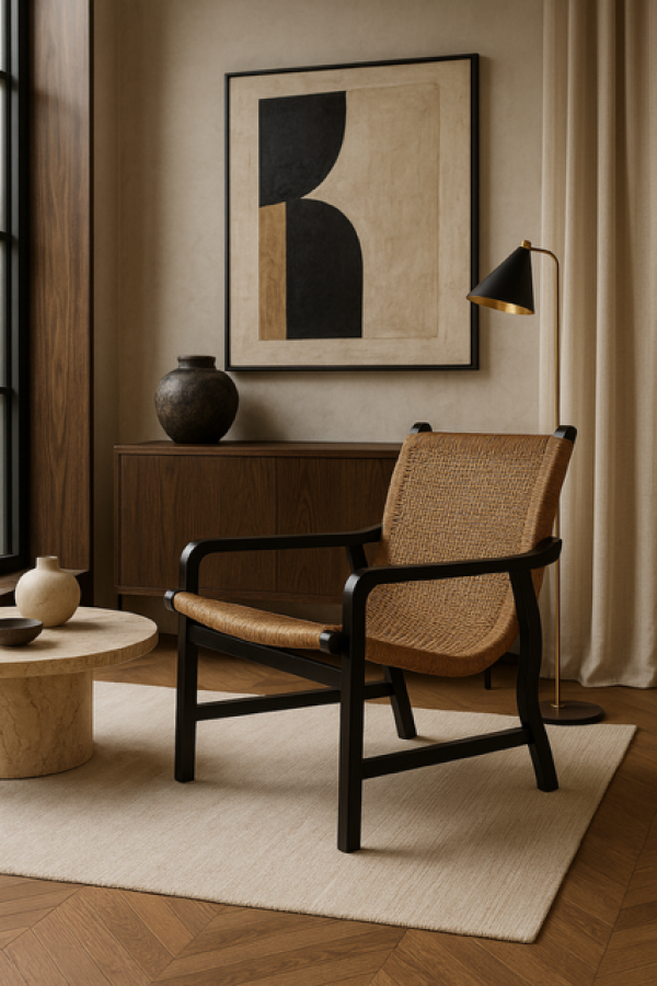 Fotel wypoczynkoway Bari z rattanu - Item International