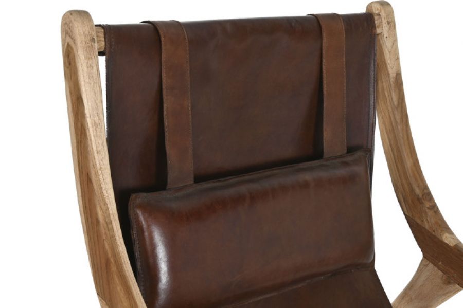 Fotel wypoczynkoway Teca z zagłówkiem - Item International