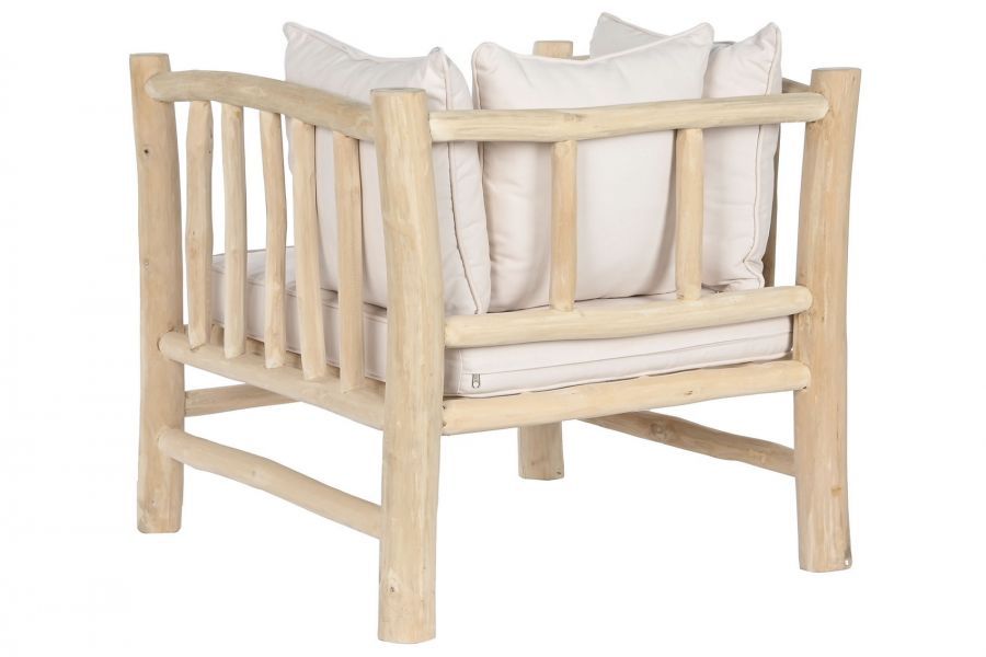 Fotel z drewna tekowego Prime natur  - Item International