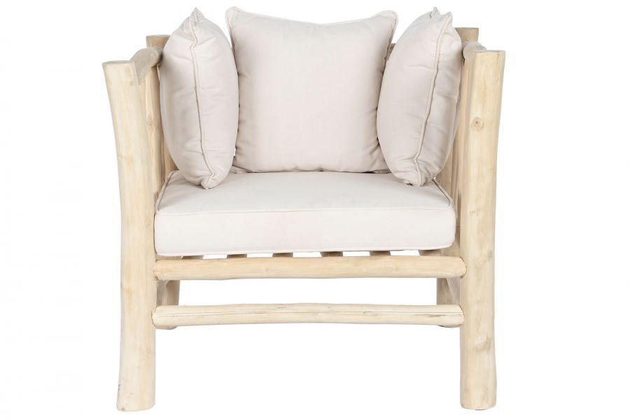 Fotel z drewna tekowego Prime natur  - Item International