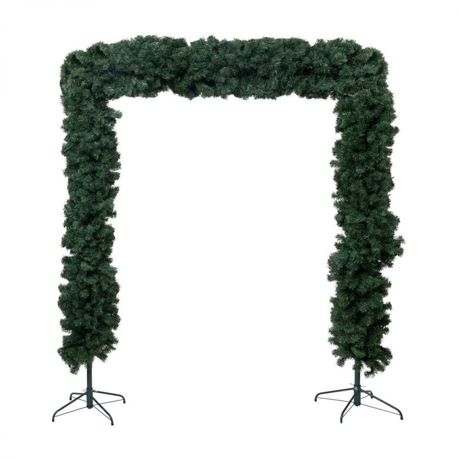 Girlanda świąteczna zielona na stojaku 240 cm - Atmosphera
