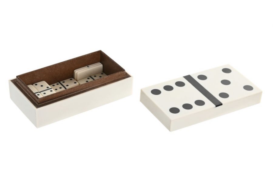 Gra Domino black & white - Item International