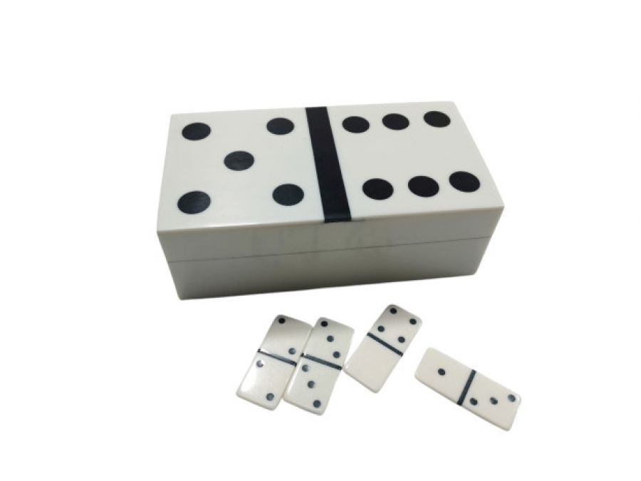 Gra Domino black & white - Item International