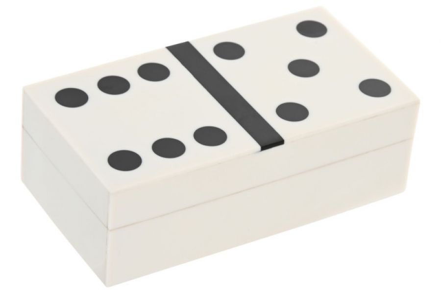 Gra Domino black & white - Item International