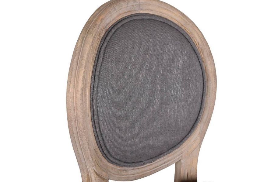 Hoker krzesło barowe Louis Blanche dark grey  - Item International