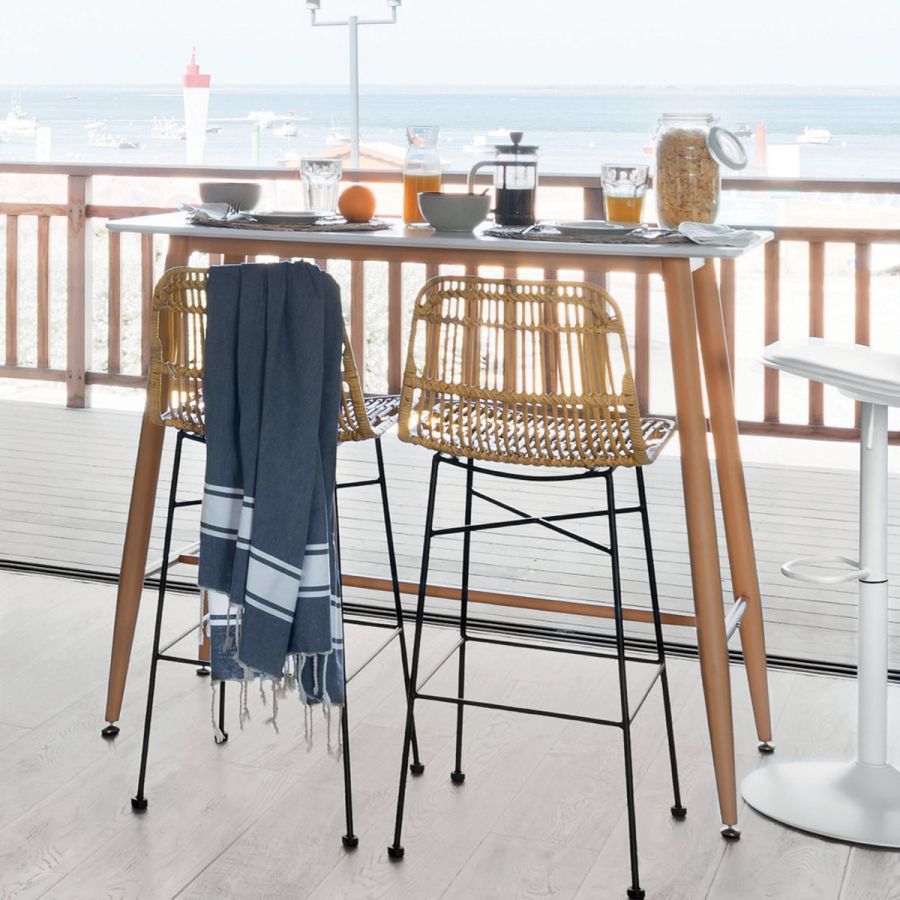 Hoker rattanowy Boho - Atmosphera