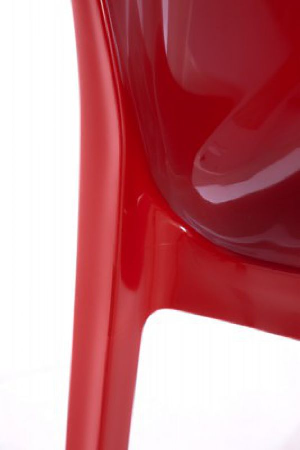 Krzesło Ice Ghost czerwone  