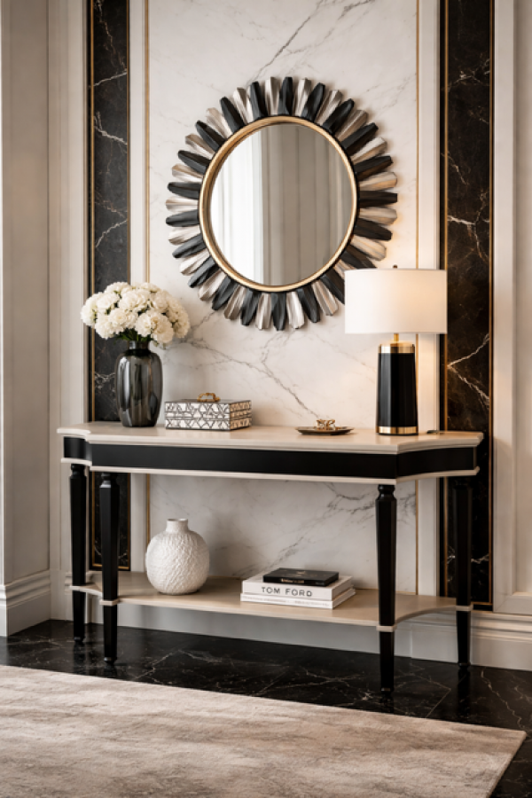 kat.II Konsola Elegance czarna 