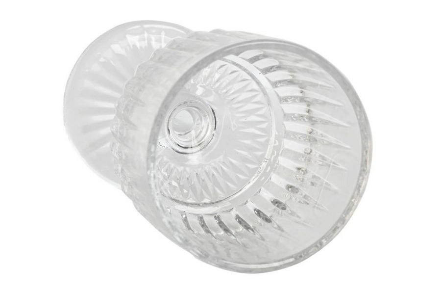 Kieliszek do wina grated transparent zestaw 6 sztuk 