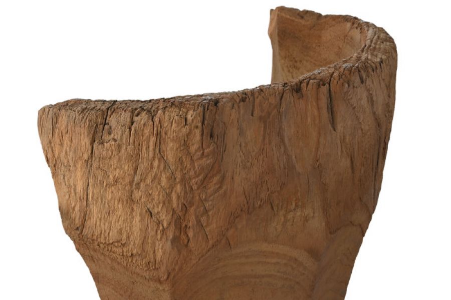 Kinkiet drewniany z drewna teak - Item International