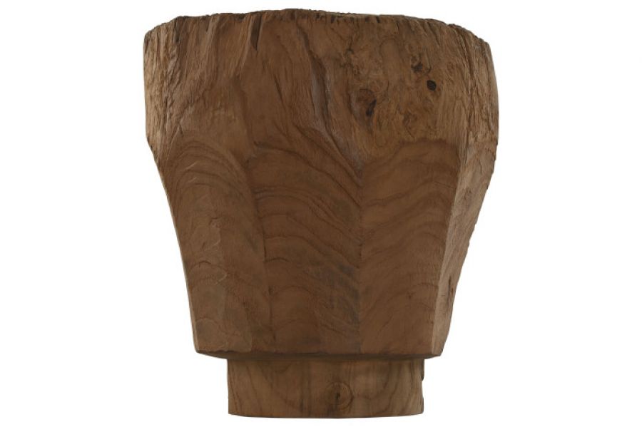 Kinkiet drewniany z drewna teak - Item International