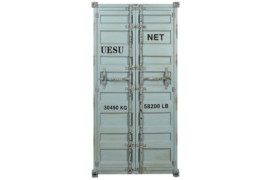 Komoda barek na wino Container niebieska  - Item International