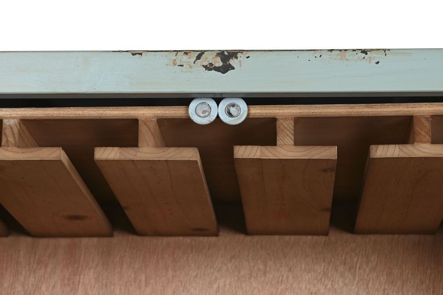 Komoda barek na wino Container niebieska  - Item International