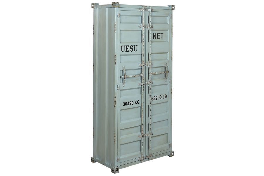 Komoda barek na wino Container niebieska  - Item International