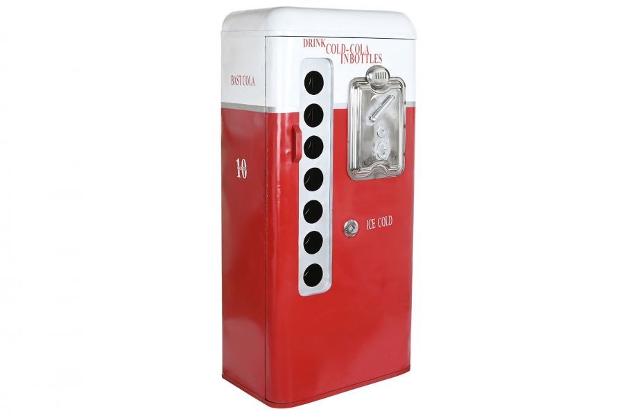 Komoda Barek retro vintage na napoje Cold Cola - Item International