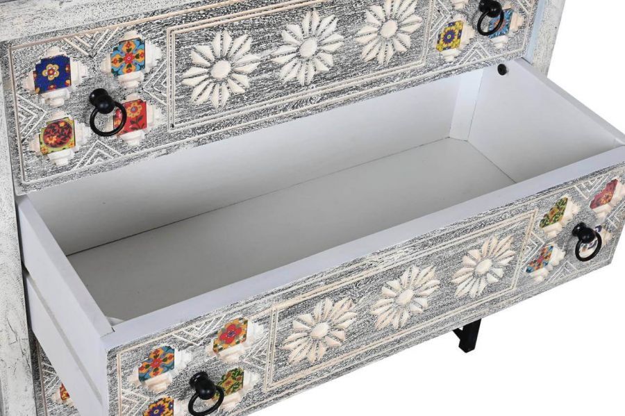 Komoda Bazar drewno mango 3 szuflady - Item International